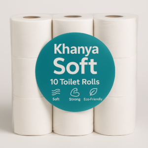 2-Ply Tissue Rolls – 10 Pack Grade B (350 Sheets)