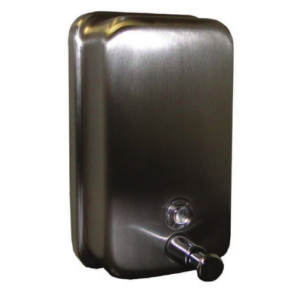 Soap Dispenser – Top Up (Manual, Stainless Steel)