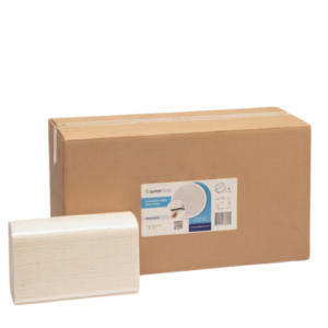 Laminated Folded Hand Towel 2 Ply Inter Folded 2000 sheets - 39gsm